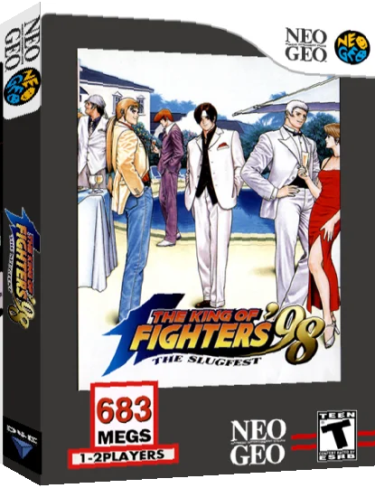 King Of Fighters '98, The — box-3D (US)