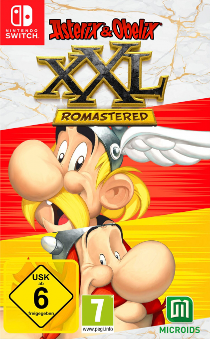 Asterix & Obelix XXL: Romastered — box-2D (DE)