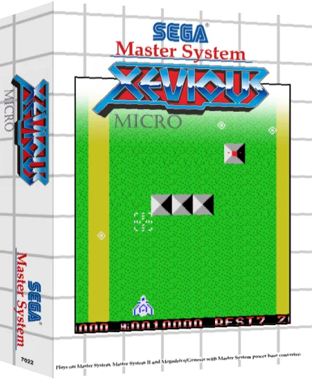 Micro Xevious, The — box-3D (SS)