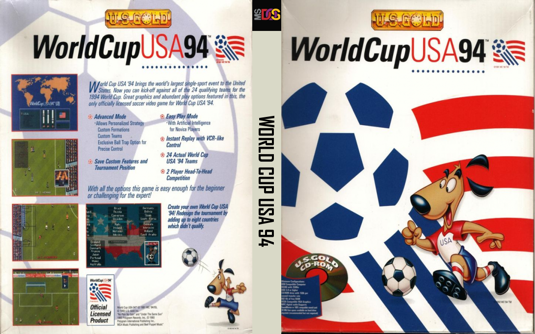 World Cup Usa 94 — box-texture (US)