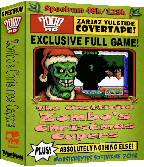 Zombo's Christmas Capers — box-3D (EU)
