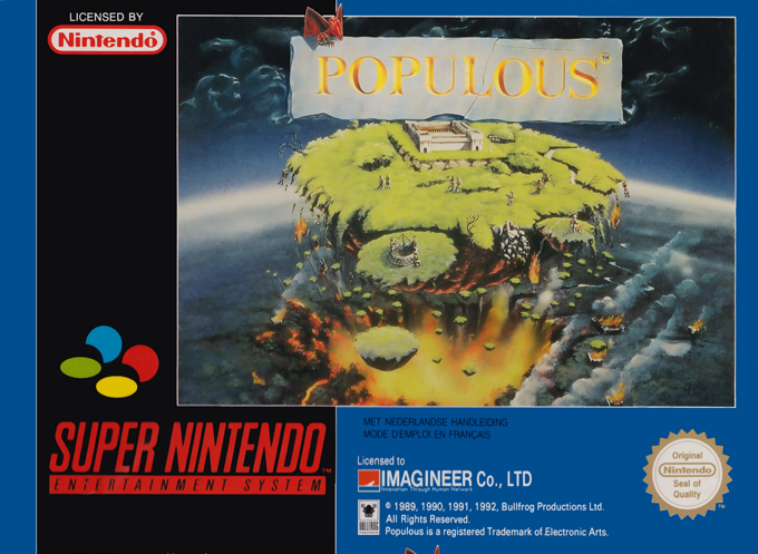 Populous — box-2D (EU)
