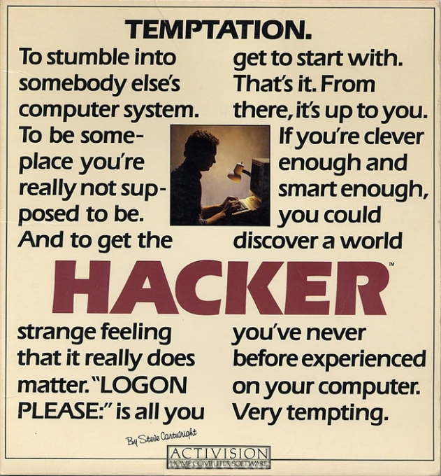 Hacker box art