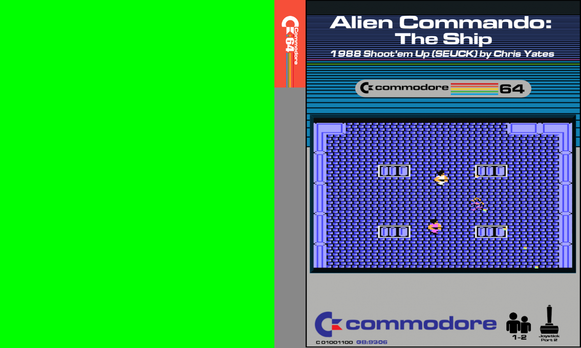 Alien Commando : The Ship — box-texture (CUS)