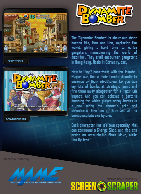 Dynamite Bomber — box-2D-back (SS)