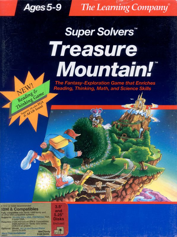 Super Solvers - Treasure Mountain! box art