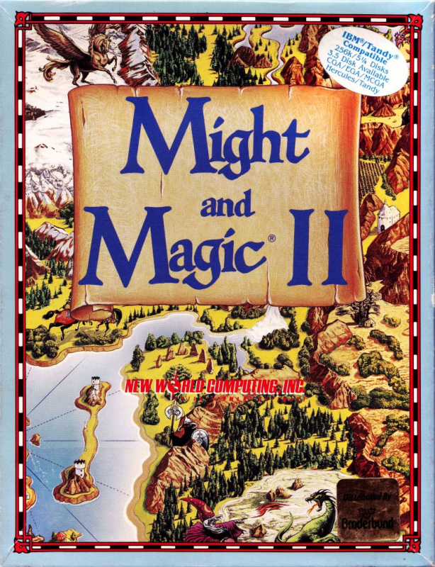 Might And Magic 2 - Gates To Another World box art