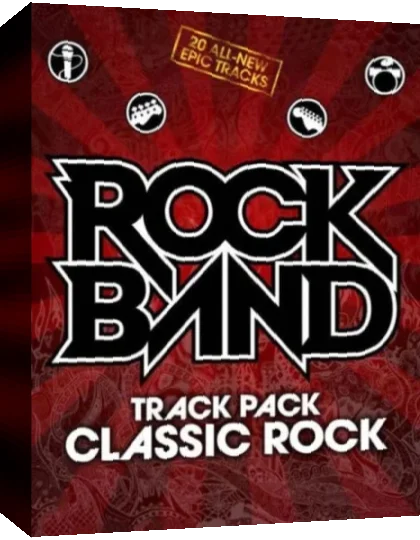 Rock Band Track Pack - Classic Rock — box-3D (US)