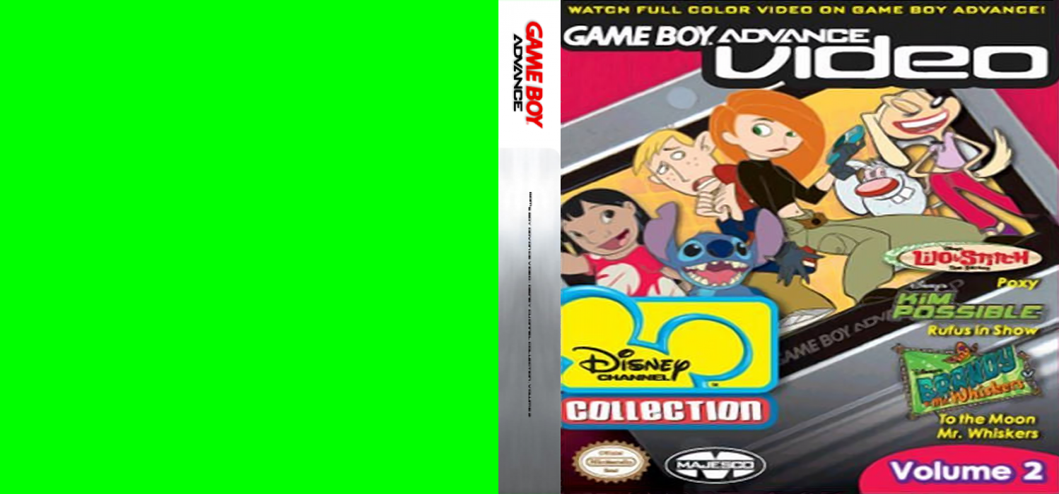 Game Boy Advance Video - Disney Channel Collection - Volume 2 — box-texture (US)