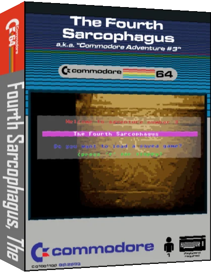 Adventure 3 - The Fourth Sarcophagus — box-3D (CUS)