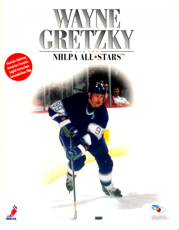 Wayne Gretzky and the NHLPA All-Stars box art