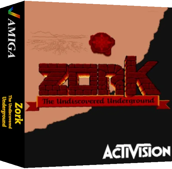 Zork - The Undiscovered Underground — box-3D (WOR)
