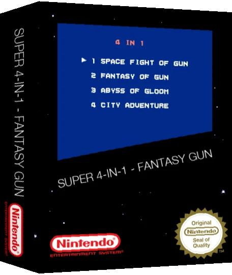 Super 4-in-1 - Fantasy Gun — box-3D (SS)