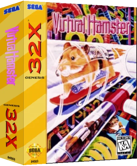 Virtua Hamster — box-3D (CUS)