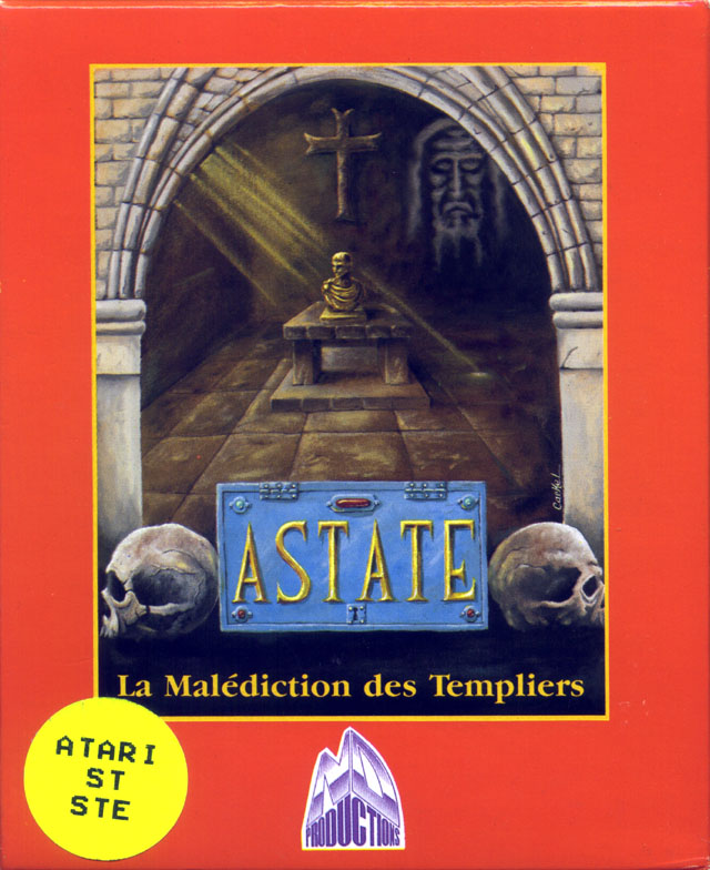 Astate - La Malédiction Des Templiers box art