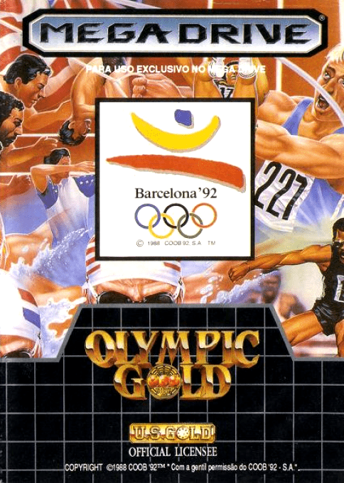 Olympic Gold - Barcelona '92 — box-2D (BR)