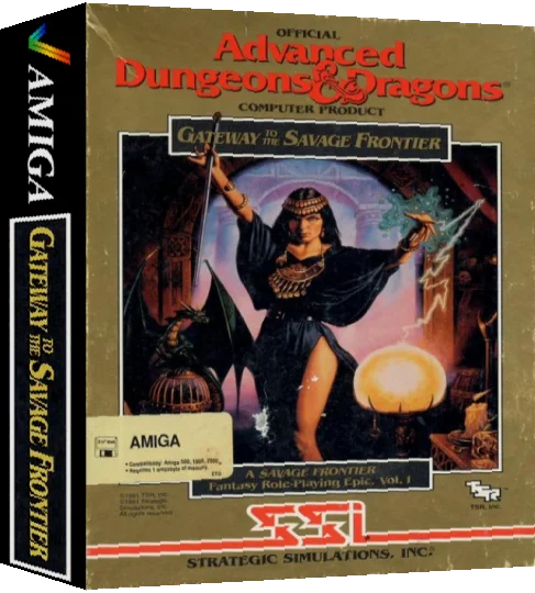 Advanced Dungeons & Dragons - Gateway to the Savage Frontier - A Savage Frontier Fantasy Role-Playing Epic, Vol.I — box-3D (US)