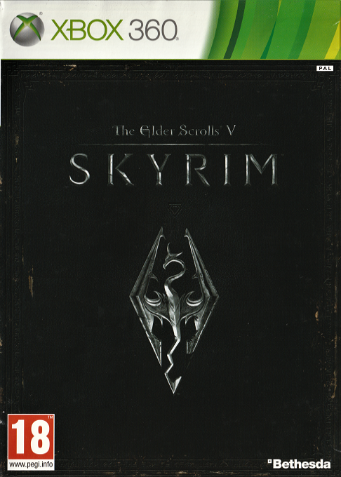 Elder Scrolls V, The - Skyrim — box-2D (FR)