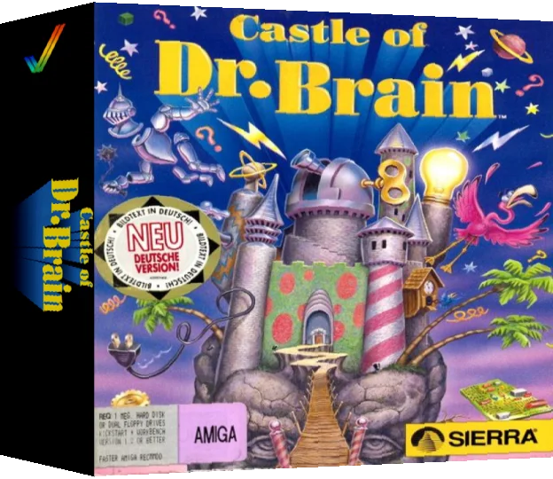 Castle of Dr. Brain — box-3D (EU)