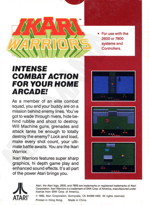 Ikari Warriors — box-2D-back (WOR)