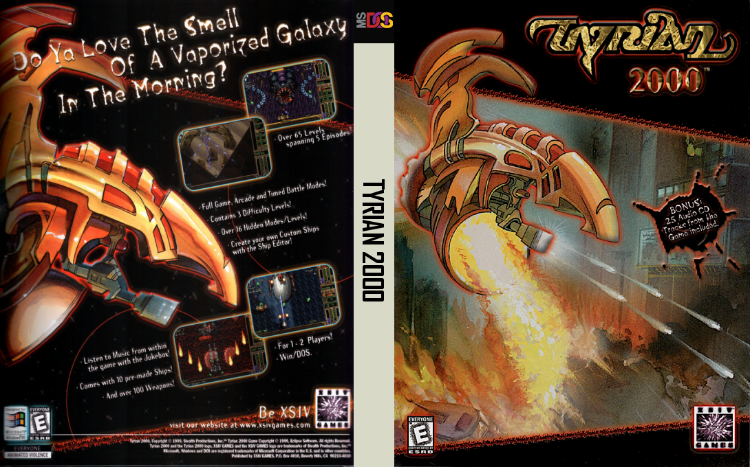 Tyrian 2000 — box-texture (US)
