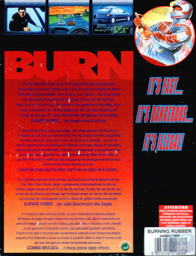 Burning Rubber — box-2D-back (EU)