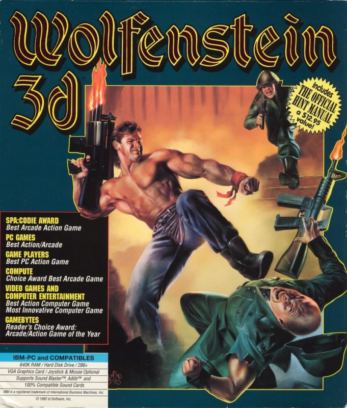 Wolfenstein 3D box art