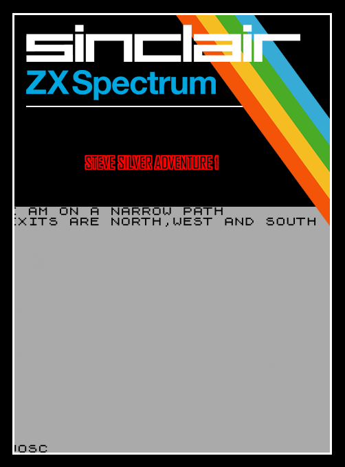 Steve Silver Adventure 1 — box-2D (SS)