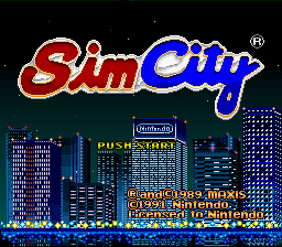 Sim City — sstitle (WOR)