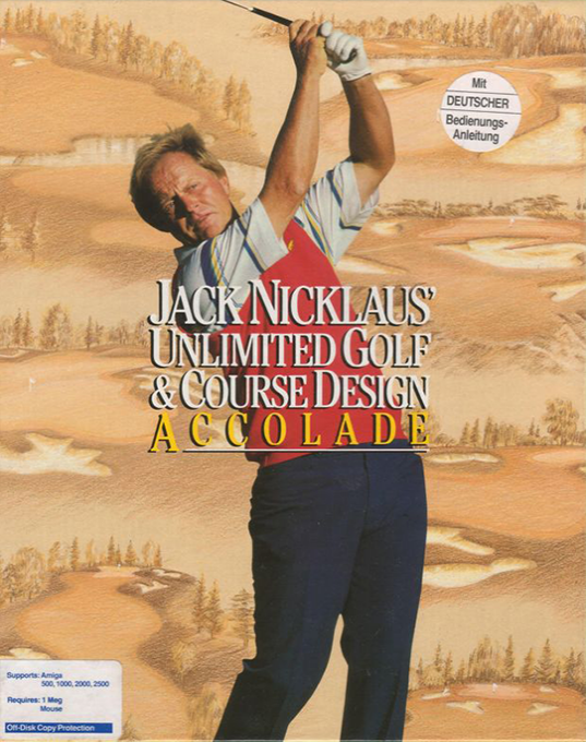 Jack Nicklaus' Unlimited Golf & Course Design box art