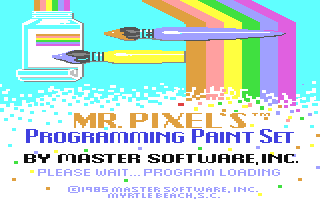 Mr. Pixel's Programming Paint Set — sstitle (WOR)