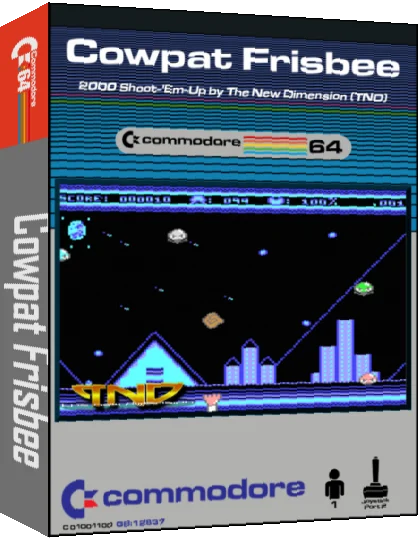 Cowpat Frisbee — box-3D (CUS)
