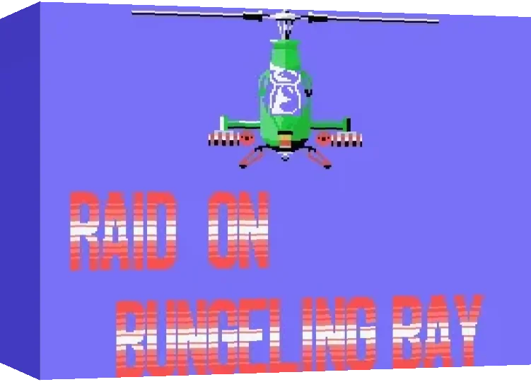 Raid on Bungeling Bay — box-3D (WOR)