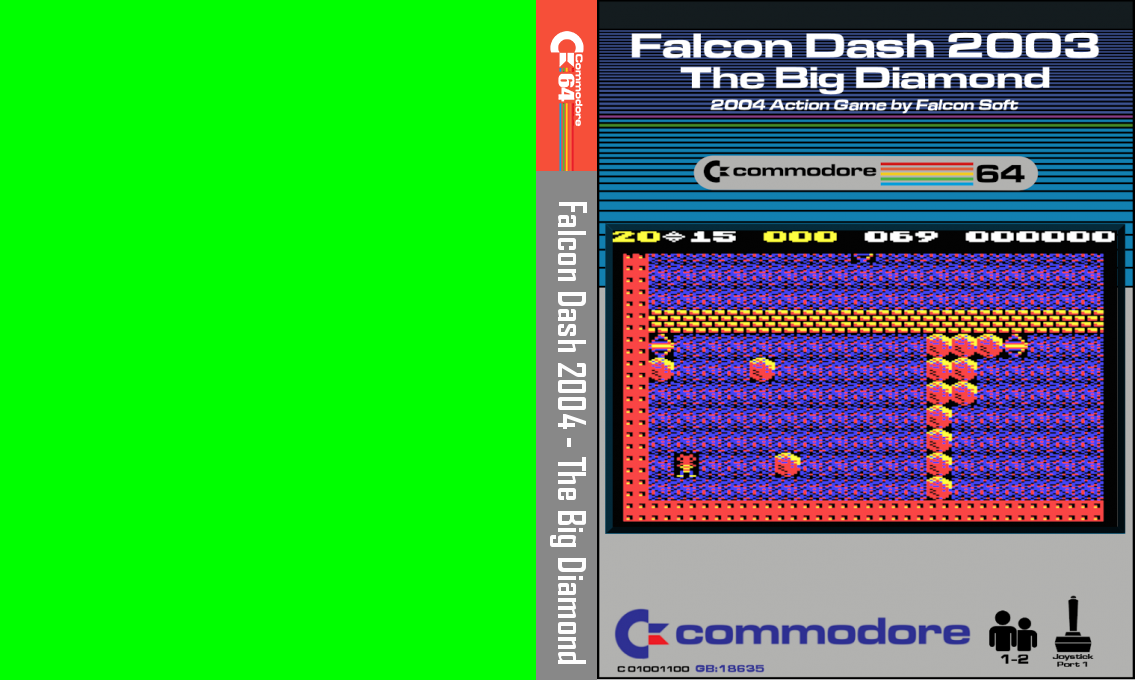 Falcon Dash 2004 : The Big Diamond — box-texture (CUS)
