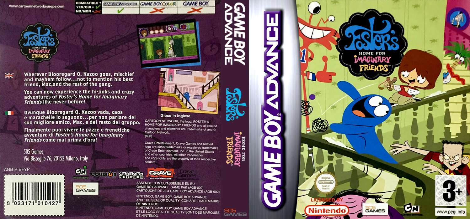 Foster's Home For Imaginary Friends — box-texture (EU)
