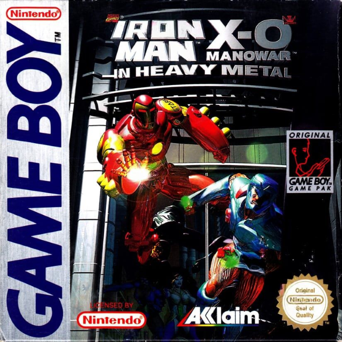 Iron Man - X-O Manowar in Heavy Metal — box-2D (EU)