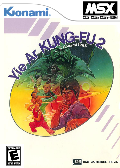 Yie Ar Kung-Fu 2 box art