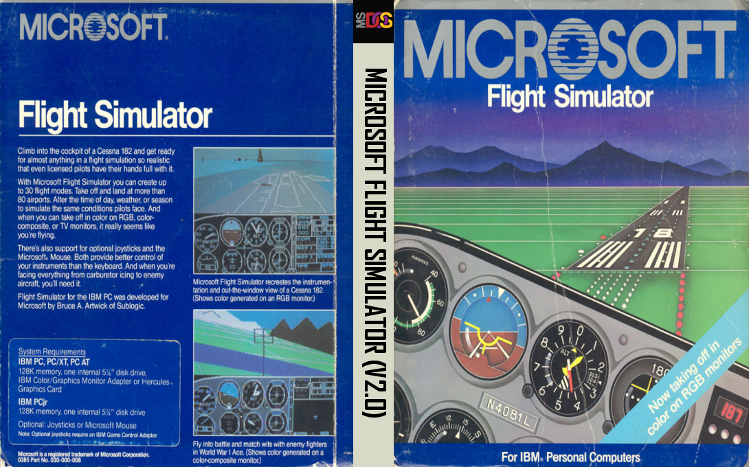 Microsoft Flight Simulator 2.0 — box-texture (WOR)