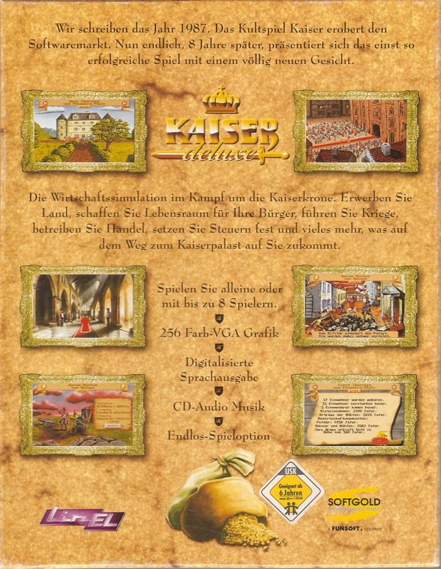 Kaiser Deluxe — box-2D-back (DE)