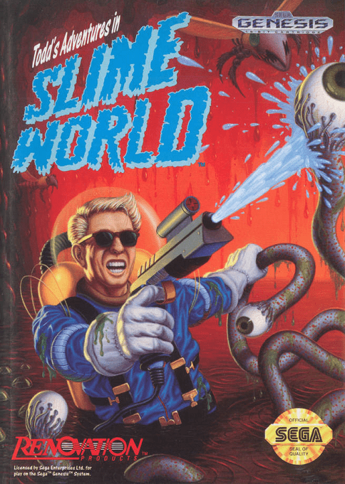 Todd's Adventures In Slime World box art