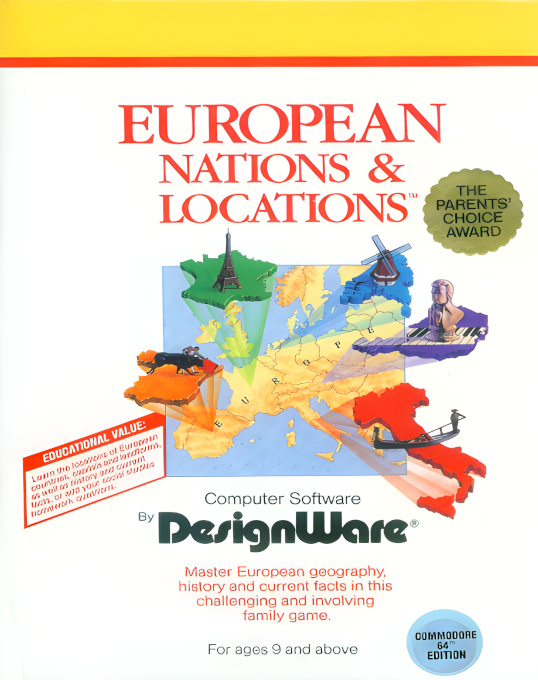 European Nations & Locations box art