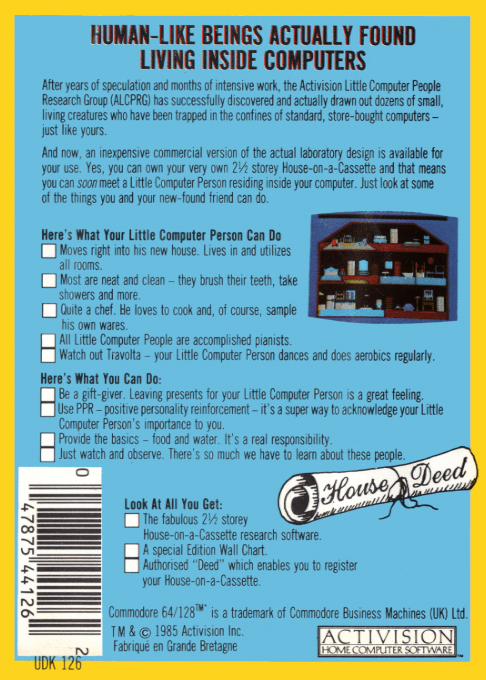 Little Computer People — box-2D-back (EU)