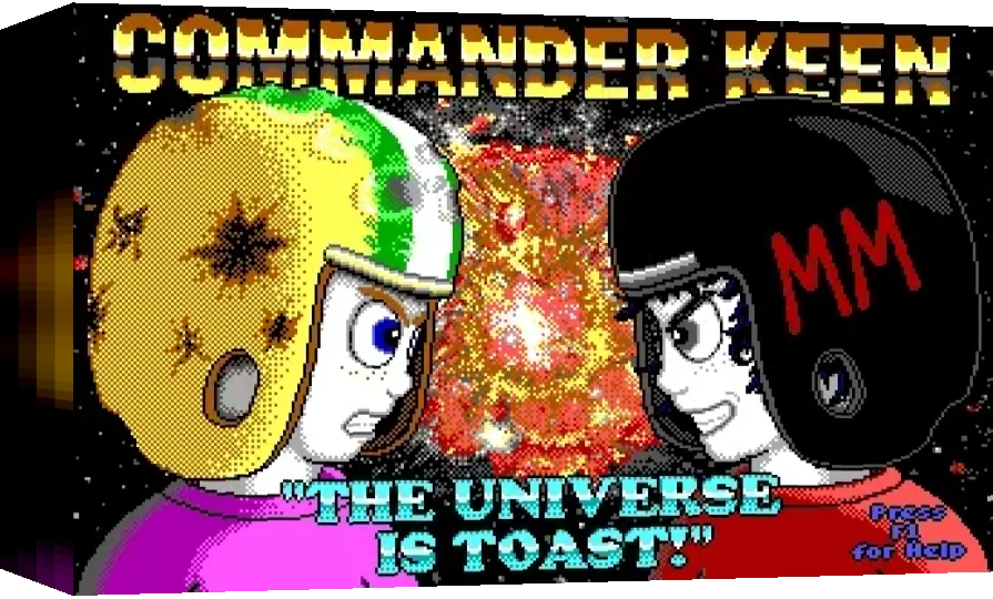Commander Keen 9 - Battle Of The Brains — box-3D (WOR)