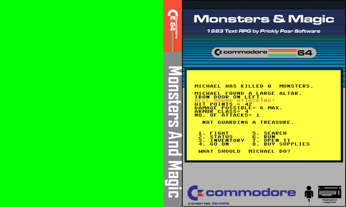 Monsters & Magic — box-texture (CUS)