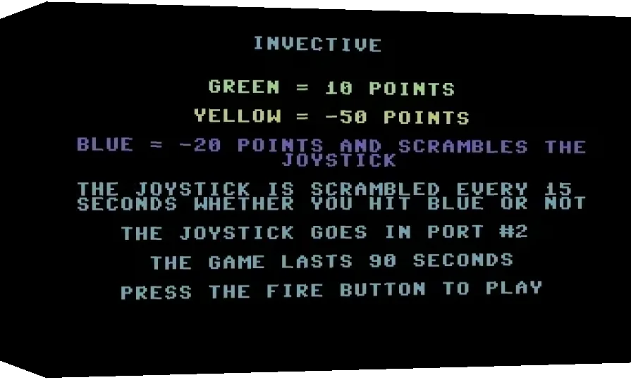 Invective — box-3D (WOR)