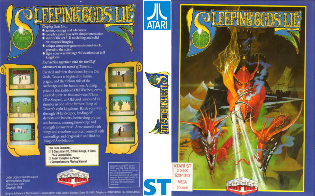Sleeping Gods Lie — box-texture (EU)