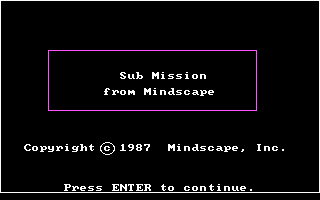 Sub Mission — sstitle (US)