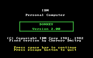 Donkey box art