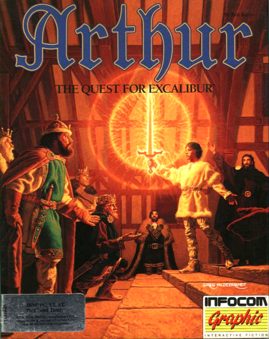 Arthur - The Quest For Excalibur box art