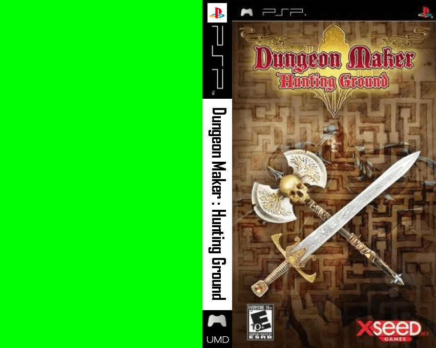 Dungeon Maker - Hunting Ground — box-texture (US)